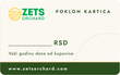 ZETS Orchard Gift Cards